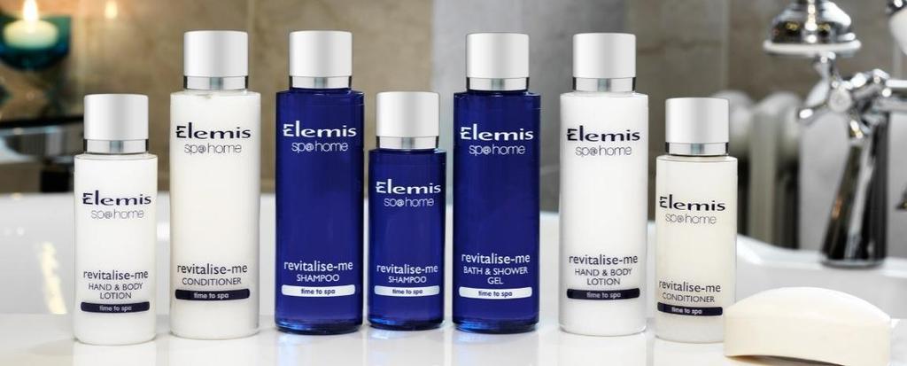 ELEMIS Amenities Every year globally, 11.4 million people are introduced to the brand via amenities.