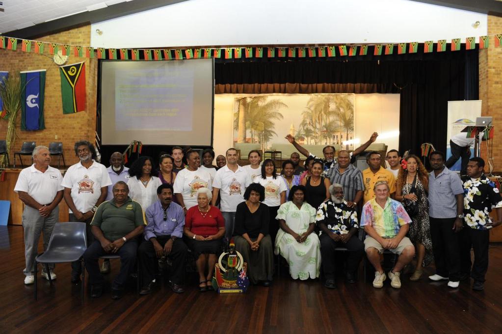 Final Day Conference Wantok 2012 Australian South Sea Islanders National Inaugural Conference Bundaberg Civic Centre QLD (last day - 9 th April 2012) History The call for a national conference came