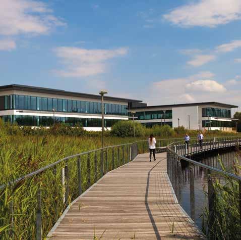 To date over 400,000 sq ft of business space accommodation has been built at Cambridge Research Park and there is consent for a further 425,000 sq ft of B1, B2 and B8 including a 112 bedroom hotel.