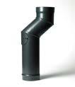 appliance to VAOFFS50 125mm (5") the chimney without joints VAOFFS60 150mm (6") Adjustable pipe length