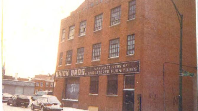 It was originally built to house the Union Bros.