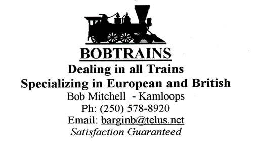com TTOS CANDIAN FLYER The Official Publication of TTOS Canadian Division Published 10 times each year. To subscribe contact David G. Cook President Phone: 604 931 4056 Email: railroadnut@shaw.