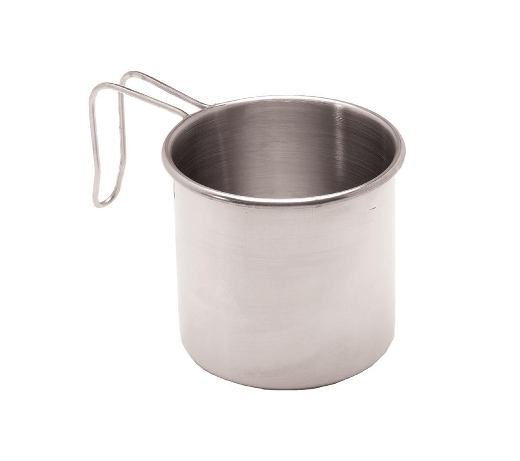 Stainless Steel Cookware 13420 Stainless Steel Mug Large 16 oz.