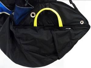 9. Reserve Parachute The Ritma is the most comfortable and safe light NOTE: When attaching the WONDER BAR, make sure the black plastic coated wire loop is facing down and the red loop is facing