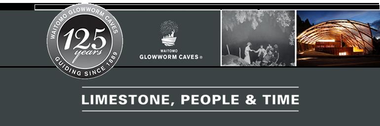 Our community celebrating 125 years of guiding in the Waitomo Glowworm Caves LIMESTONE, PEOPLE & TIME is a nine day, dynamic programme of music, commemorations, exhibitions, community party spots,