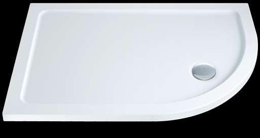 Low Profile Trays LOW PROFILE shower trays are only 45mm high and they encompass all the benefits of a Classic tray whilst