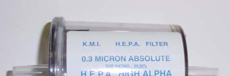 Aspiration Filters 0.3 Micron Order #: HFIFD The new H.E.P.A High Alpha 0.3 micron aspiration filter is a true high flow filter.