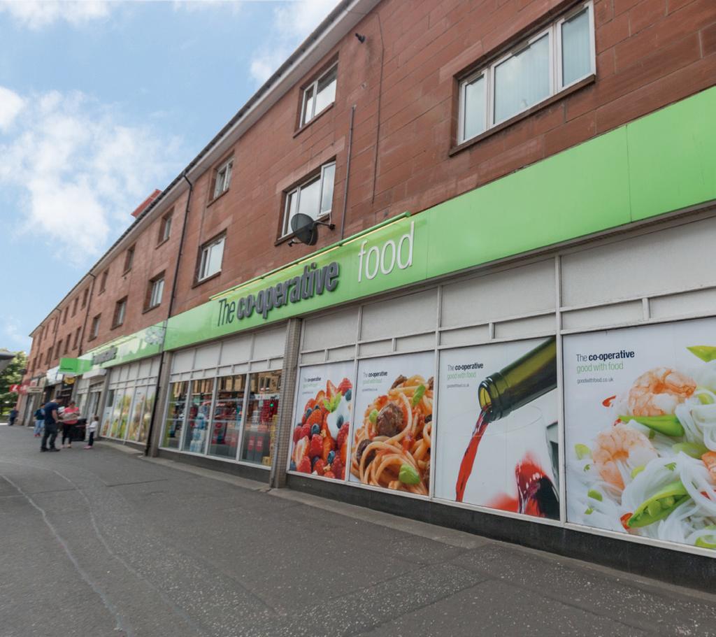 Executive Summary Prominent convenience store investment. Fronting one of the main arterial routes in to Paisley, in an area dominated by residential.