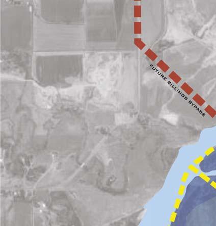 Site Constraints There are five primary site issues for the Trailhead Commerce Park study area: Yellowstone River Floodplain Restrictions Billings Bypass