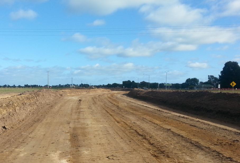 Major Projects Princes Highway East Duplication, Traralgon to Sale Construction Projects: Fulham Approximately 2.