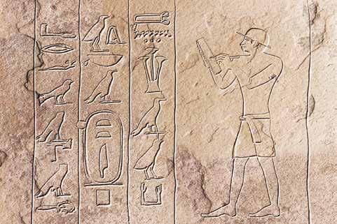 In ancient Egypt, scribes knew how to read