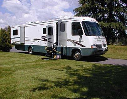 constructed features, RV parking