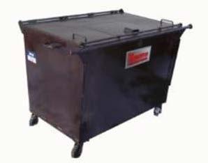 Trash & Recycling Receptacles Operable Parts: