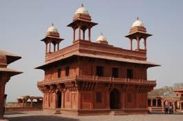Fatehpur Sikri, the deserted red sandstone city, built by the great Mughal Emperor Akbar as his capital and palace in the