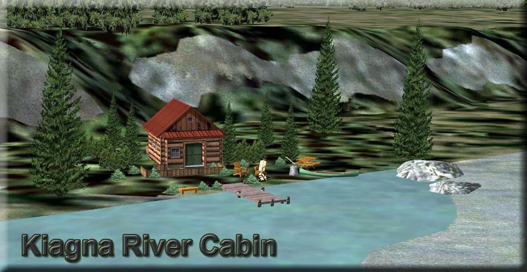 Kiagna River Cabin (Map #11) Kiagna River Cabin - N61 6.29 W142 31.09 Alt 1226 Tundra Starting Point: N61 6.32 W142 31.