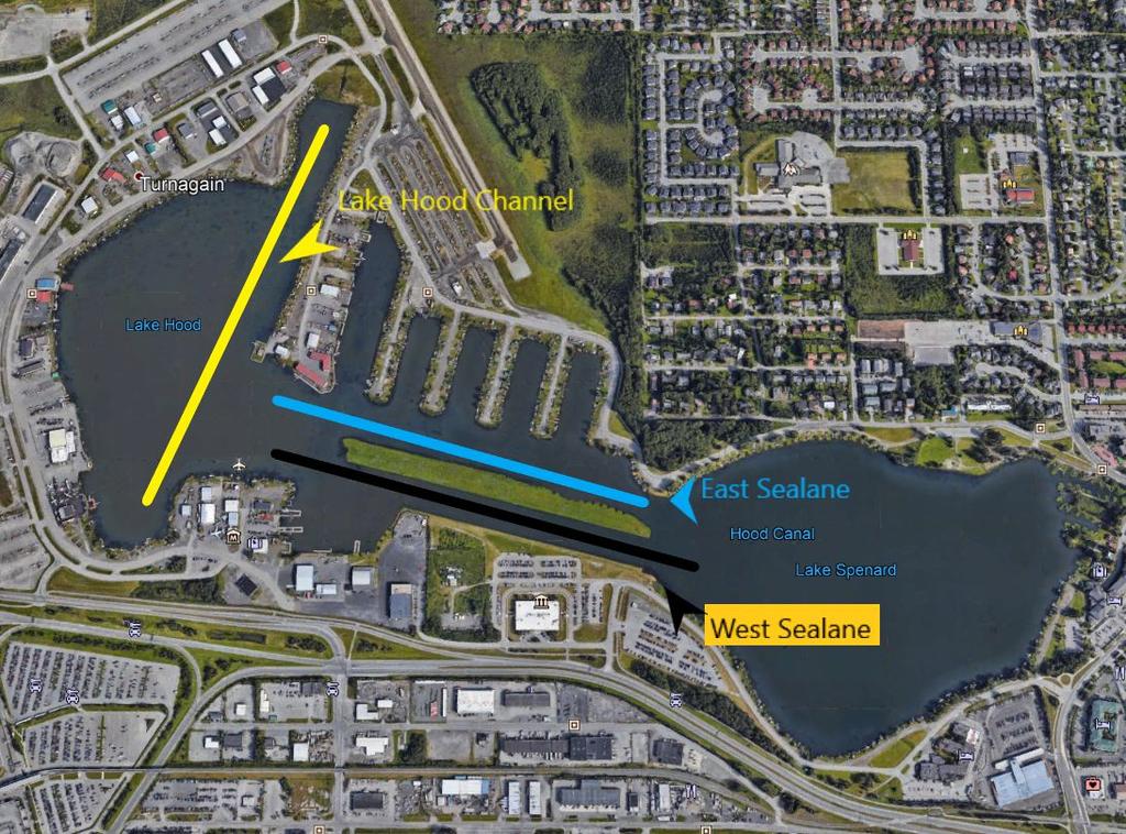 6-1: General Section 6: Lake Hood Operations Control over the Lake Hood Seaplane Base/Airstrip (PALH) is delegated to Anchorage Local control unless separately staffed.