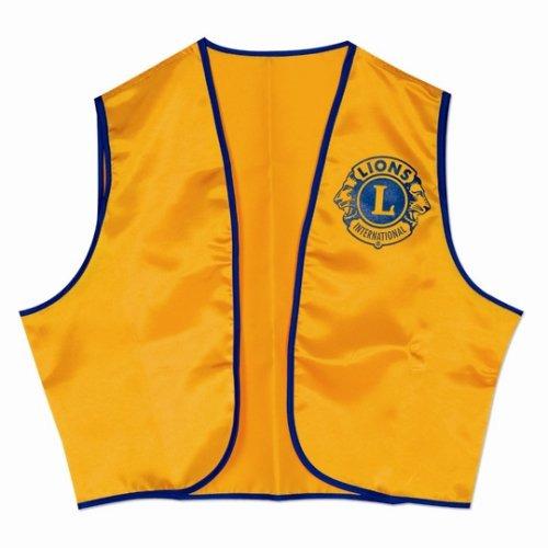 Visit us at: www.gilions.com. Lions Vests/Shirts Vests can be purchase form the Lions Website. https:// www2.lionsclubs.org/p-255-gold-vest.aspx the lettering seems high in price. in the book.