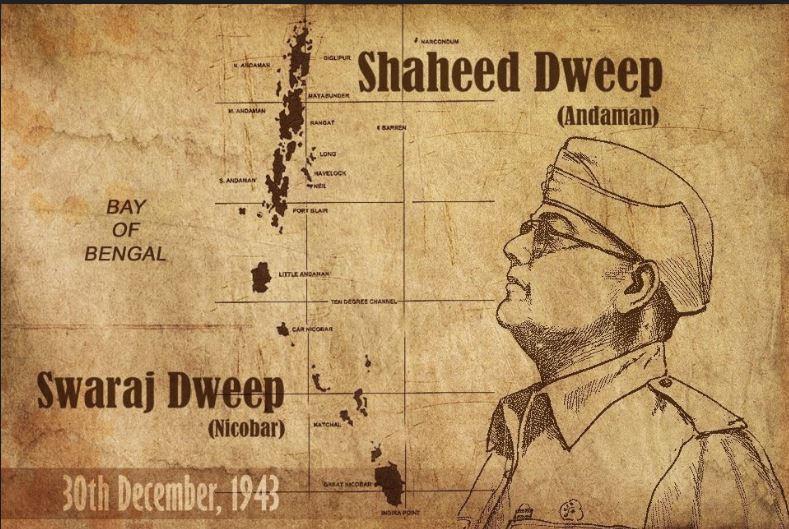 island during the World War II He then suggested that Andaman be renamed as Shahid Dweep and Nicobar as Swaraj Dweep Havelock Island is named after British general,