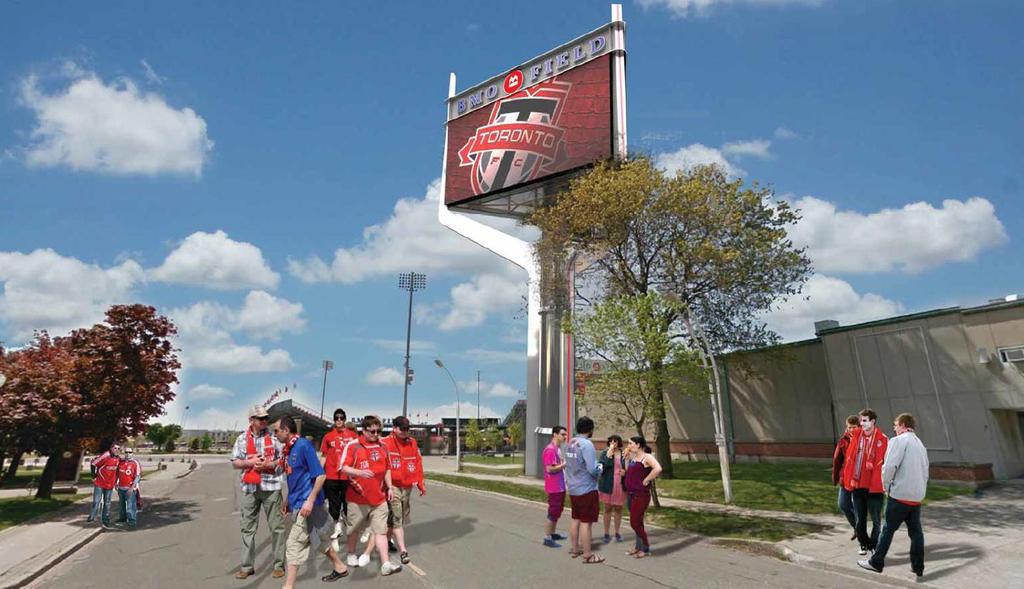 Figure 6: Proposed Third Party Ground Sign BMO