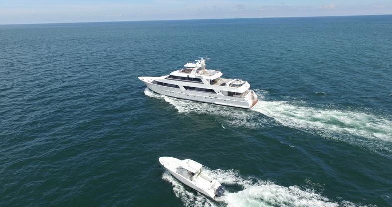 Brio 38.10m (125'0"ft) Heesen Yachts 1988 Brio Brio, previously No Comment, is a tri-deck motor yacht ideal for fishing, diving or simple cruising relaxation.