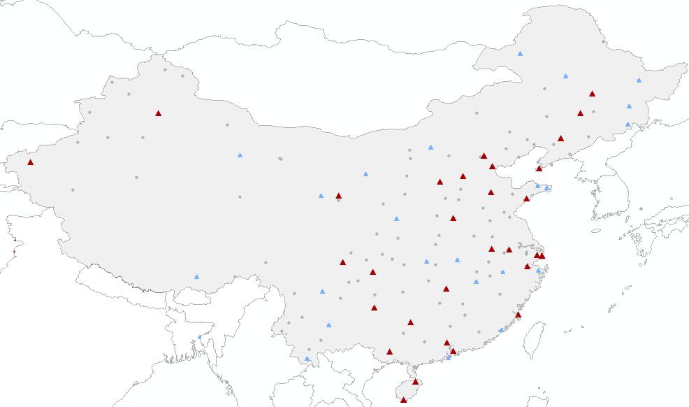 Airport System in China Case Study Analysis Beijing Density of the airport network: 480 airports (140 open to civil operations), High ratio of population over number of airports (i.e. 2.