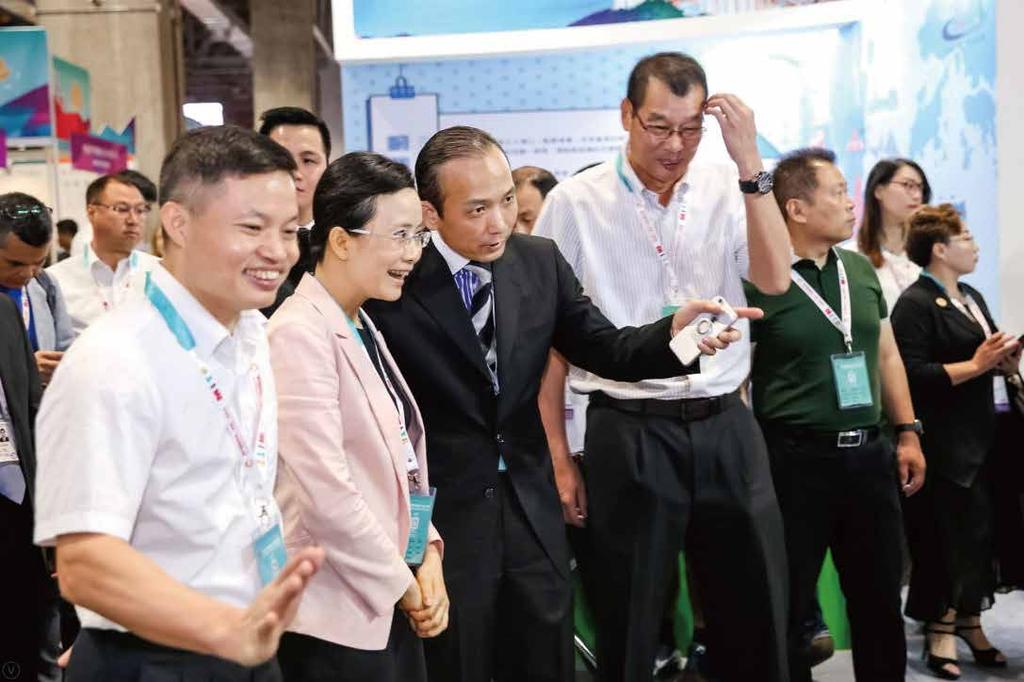 2017 Expo Review President of Macau Travel Agency Association,
