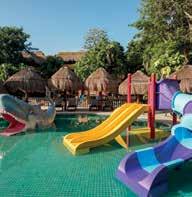 EXCITING PROGRAMS AND SPA SENSATIONS Beachfront in the gated community of Playacar, 7 minutes from Playa del Carmen and 45