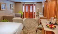 SUITES AND STATEROOMS W elcome to your home aboard the iconic American Queen where you can relax in a warm, inviting atmosphere of Antebellum charm without sacrificing modern conveniences.