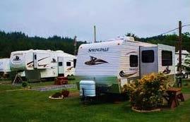 Can accommodate RVs up to 40 Wi-Fi, cable TV, restrooms, showers, laundry, LP, RV storage, and dump station Mill Creek Walking, biking, horseshoes,