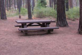 Rate: $16 Sisters, OR (541) 549-7700 A pleasant, small spring runs through the center of this popular, shaded campground.