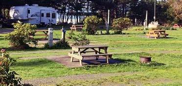 Can accommodate various size RVs Wi-Fi, cable TV, restrooms, showers, laundry, RV storage, and dump station Rate: $36-$60 Oregon Coast Whale Watching
