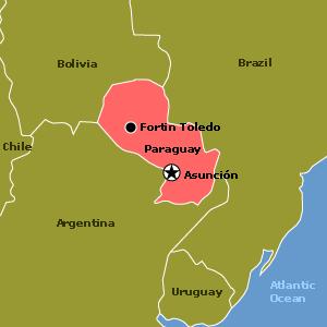 Paraguay Region: Atlantic South America Capital: Asuncion Landform: Landlocked country Gran Chaco Body of Water: Paraguay River Climate: Humid Subtropical Population: 6.