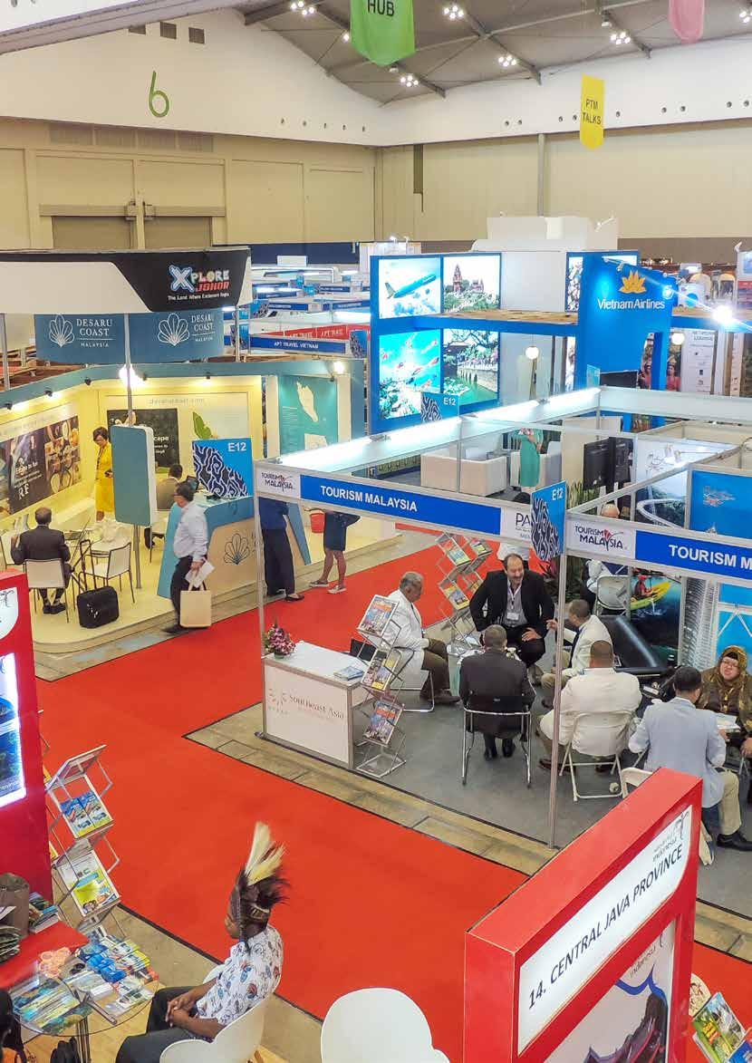 PATA TRAVEL MART PATA Travel Mart, held annually in September, attracts 1000+ delegates from 60+ countries.