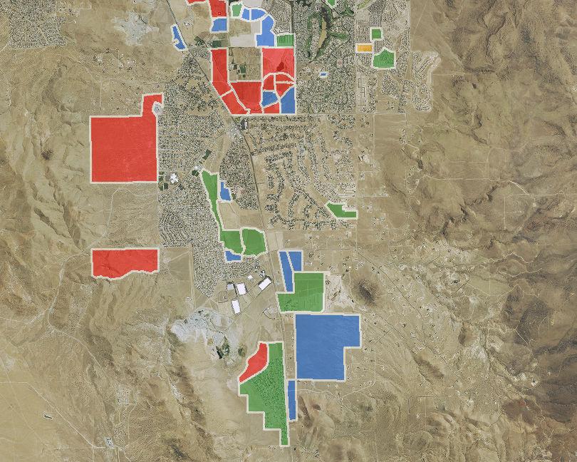 New Residential Construction Activity Spanish Springs Subregion - Sparks, Washoe County, Nevada 4Q 2017 Activity Status Under