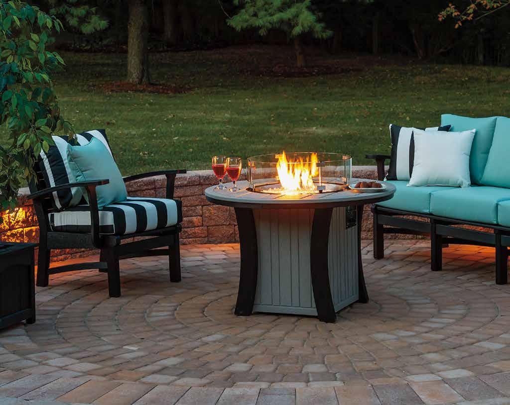 BAY SHORE C O L L E C T I O N Bay Shore Fire Pit Create a relaxing environment for your friends and family with a Bay Shore
