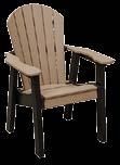 Overall 5" Overall Height: 39" Pub Chair