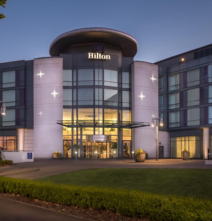 HILTON READING Relax in a warm and inviting atmosphere at the Hilton Reading hotel, winner of the Thames Valley Business and Community Leisure and Tourism Award 2017.