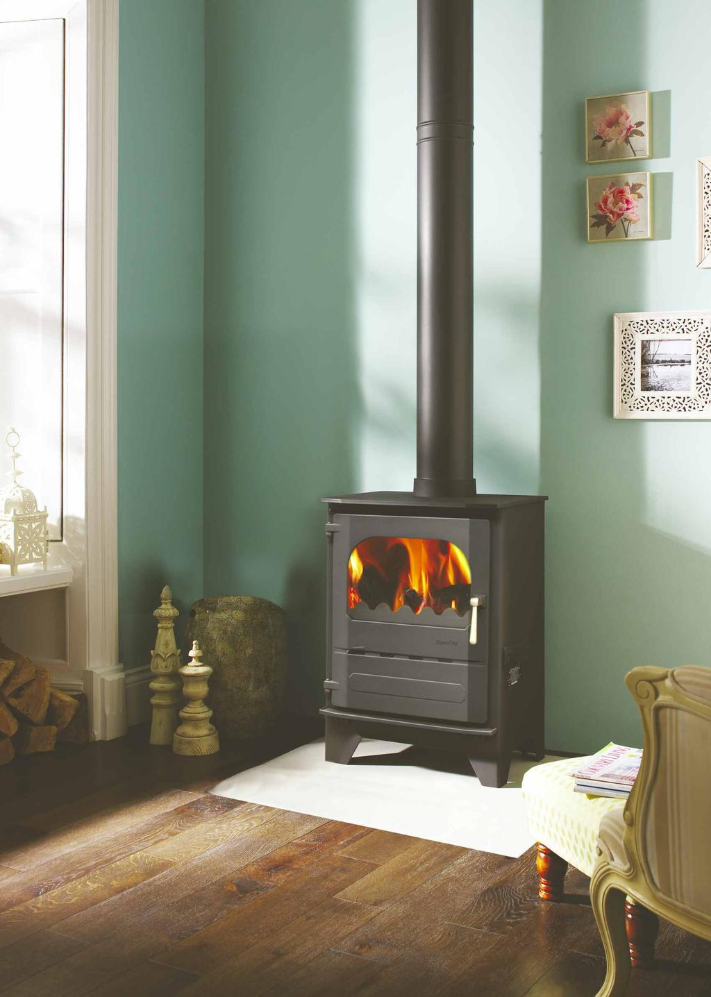 HIGHLNDER 7 ENVIROBURN SOLO CLEN & CLER: Smokeless Multifuel Enviroburn clean combustion with tertiary and airwash