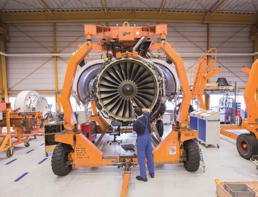 is bullish on MRO demand for repair and maintenance services for these engines.