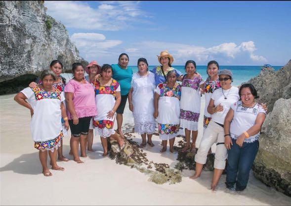 activities of the indigenous Mayan community in Ek Balam.