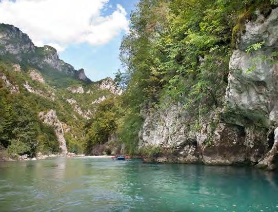 The Tara canyon is a remarkable natural wonder, a tourist and ecological attraction the Montenegrins are proud of.