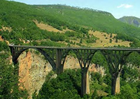 The magnificent, legendary Djurdjevica Tara Bridge