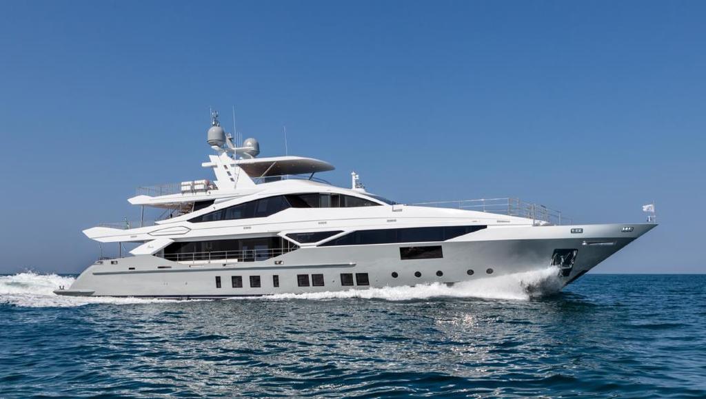 H The brand-new 'H' is the 3rd yacht of the Fast Displacement Veloce 140