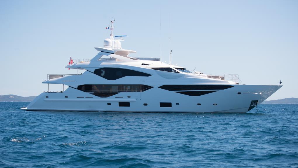 Jacozami The Sunseeker 131 Yacht is the latest design in the 40-metre range.