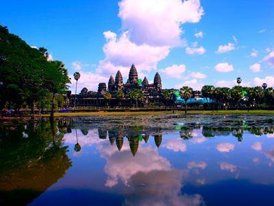 85563969300 Angkor Wat We can add ride on Remork (Cambodian tuktuk) at