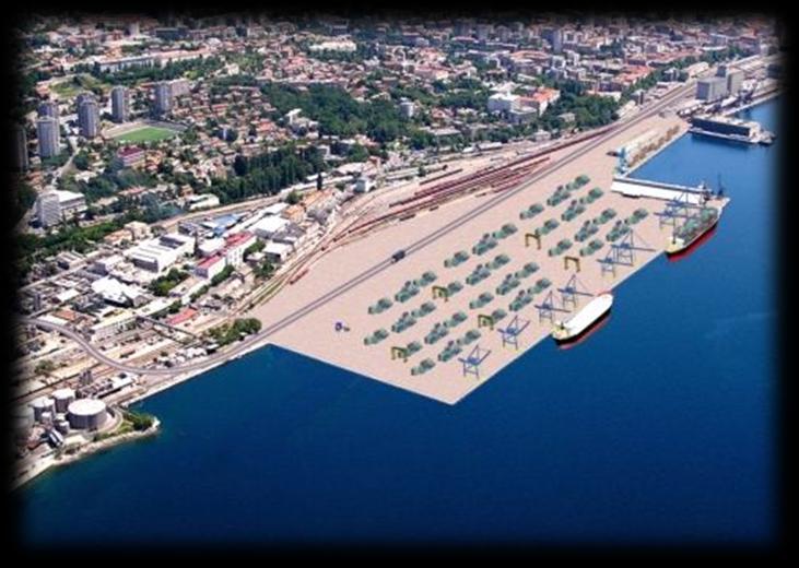 Dubrovnik -Building of the new passenger and ro-ro terminal in the port of Zadar -Building of supplementary summer berths in the port of Split -Encouraging the