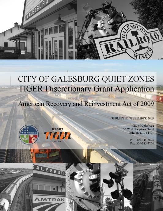 Status of Quiet Zone Plan Applied for Grant Funding all Quiet Zones TIGER Grant
