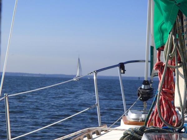 We were rewarded with fabulous sailing on the BEST DAY OF THE SUMMER!
