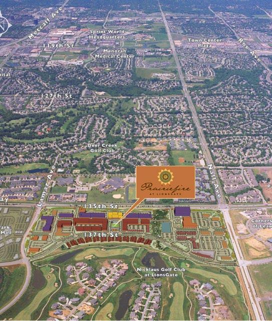 STILWELL REGIONAL MAP AND AERIAL I-70 KEY PRAIRIEFIRE I-635 I-70 Blue Valley High Schools Public/Private Golf Courses I-35 Hospitals District Sports Complex Shawnee Mission Pkwy COUNTRY CLUB PLAZA