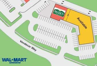 Retail Services Group FEATURED PROPERTIES Merchant Square - Adjacent to Super Wal-Mart Total Area: Total Available: Largest Contig: Smallest Contig: Asking Price: : 16,885 12,885 12,885 1,500 $19.